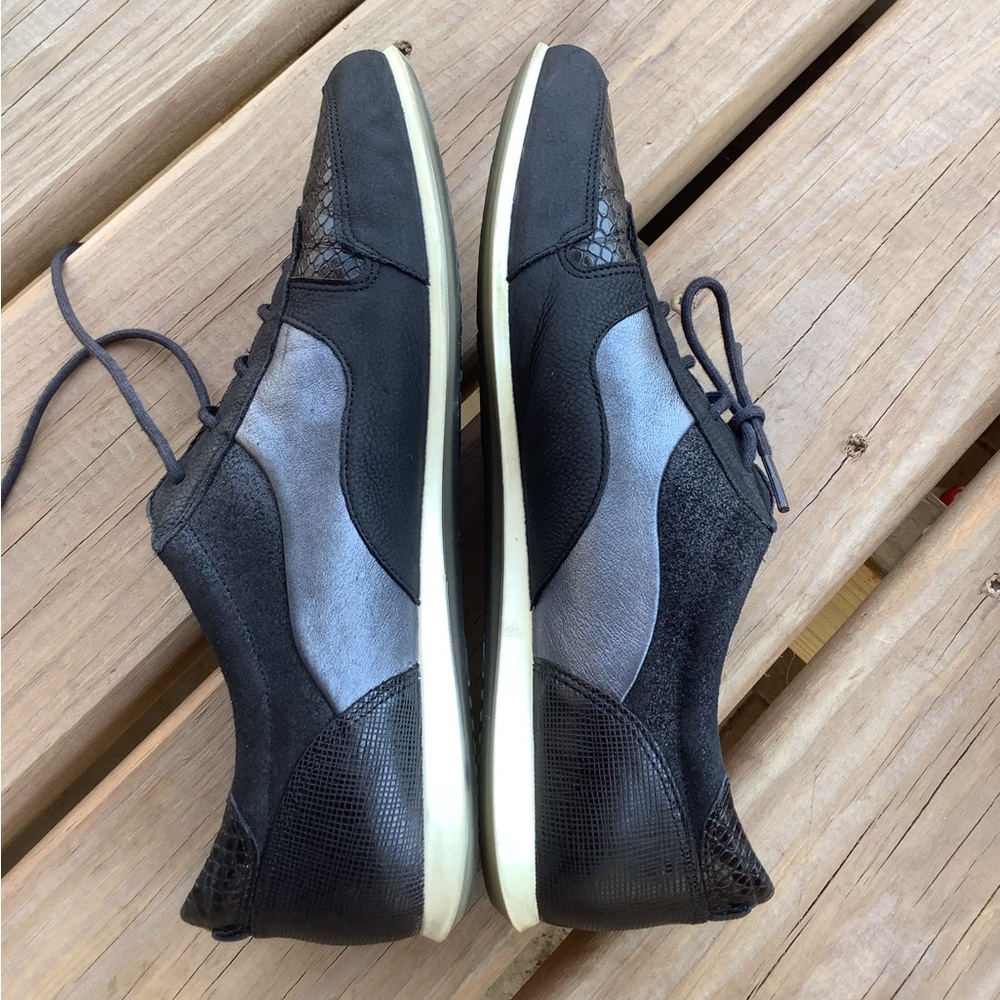Practical Leather Sneakers Great Brand View 3